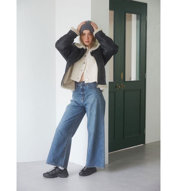 Ungrid「ウール混ニット帽」|ニット帽|