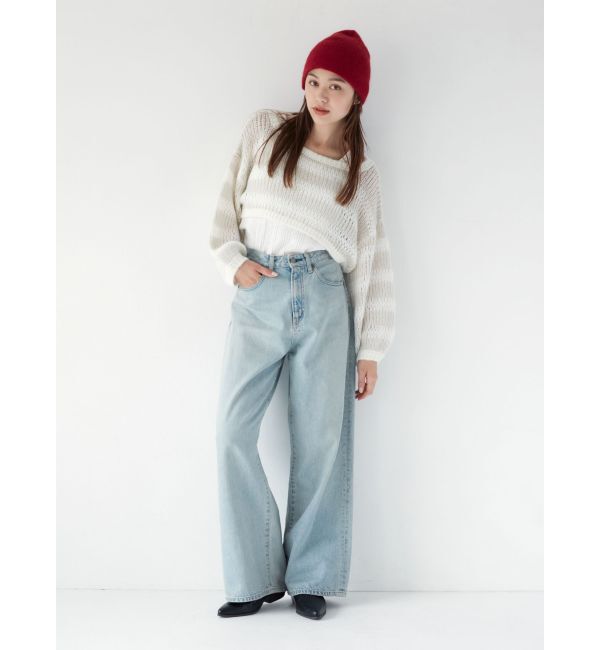 Ungrid「ウール混ニット帽」|ニット帽|