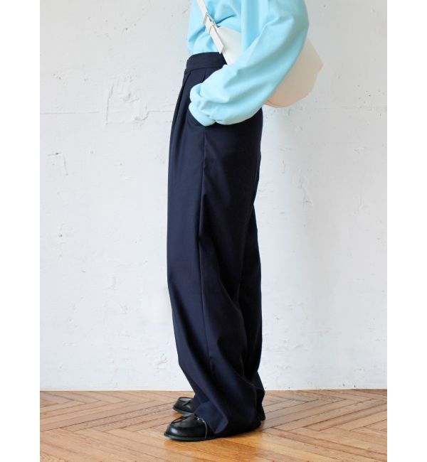 Ungrid「タックストレートパンツ」|その他|