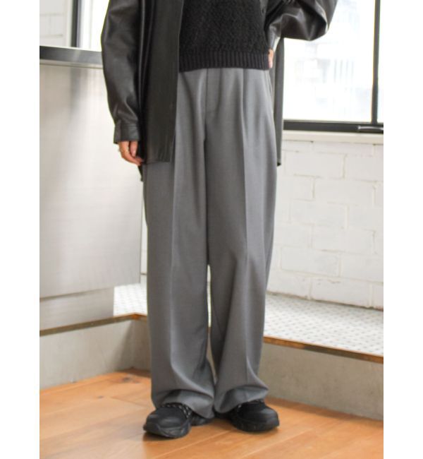 Ungrid「タックストレートパンツ」|その他|