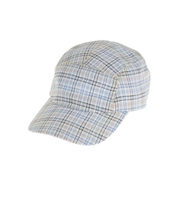 Ungrid「チェックジェットキャップ」|キャップ・キャスケット|