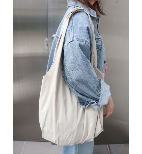 Ungrid「タックデザインラウンドバッグ」|その他|