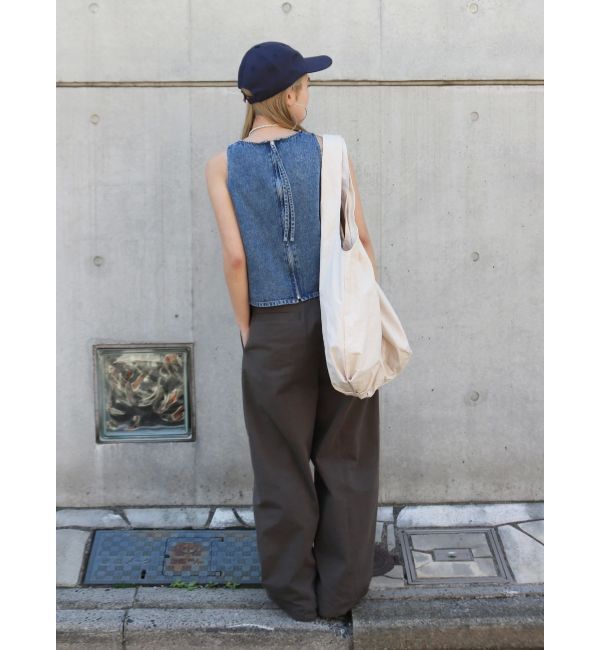 Ungrid「タックデザインラウンドバッグ」|その他|