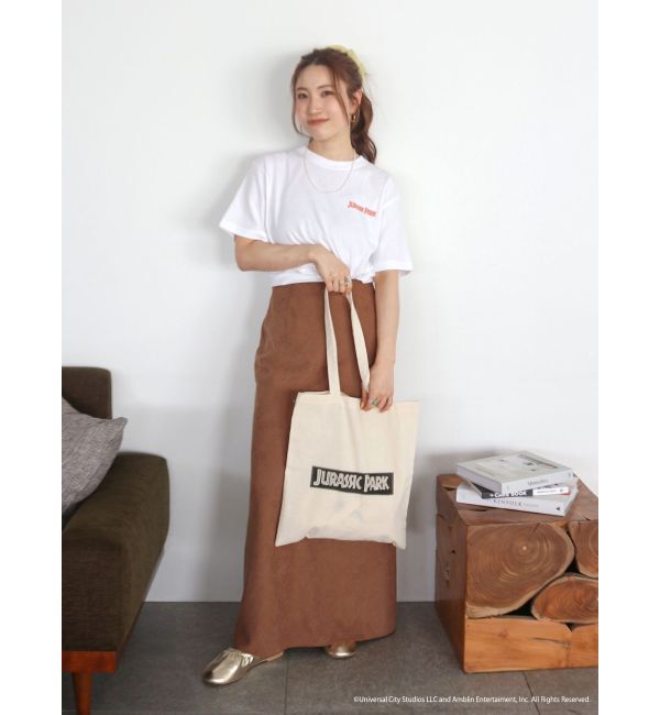 Ungrid「【別注】JURASIC PARK／ロゴトートバッグ」|トートバッグ|