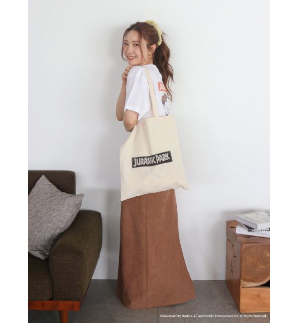 Ungrid「【別注】JURASIC PARK／ロゴトートバッグ」|トートバッグ|