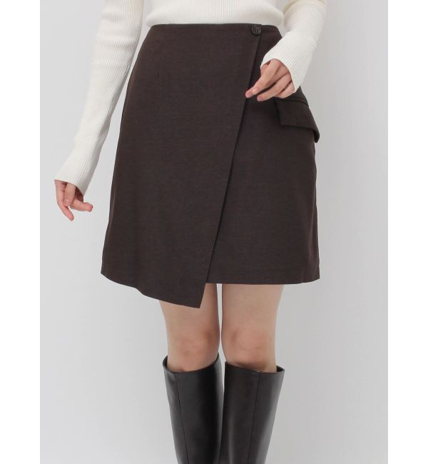 LAGUNAMOON「ラップディティールスカートショートパンツ」|スカート|