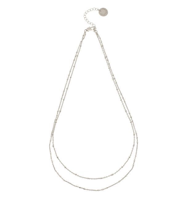 LAGUNAMOON「LADYダブルチェーンネックレス」|ネックレス|