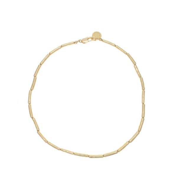 LAGUNAMOON「アンイーブンチョーカー」|ネックレス|ゴールド