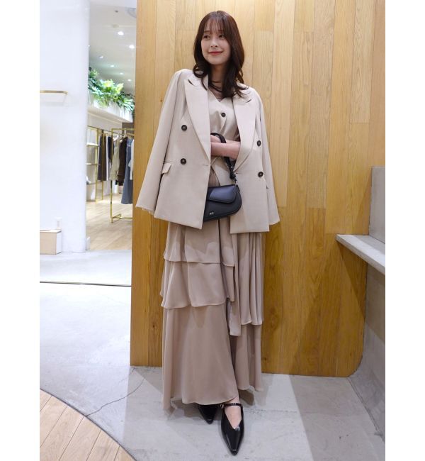 LAGUNAMOON「ティアードスカートドッキングベストワンピース」|ワンピース|