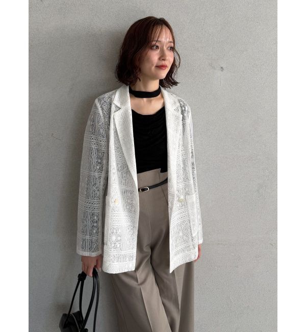 LAGUNAMOON「ドレープボウタイカットトップス」|Tシャツ・カットソー|