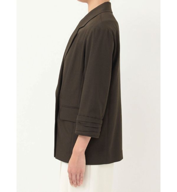 LAGUNAMOON「バイカラーボタンジャケット」|テーラードジャケット|