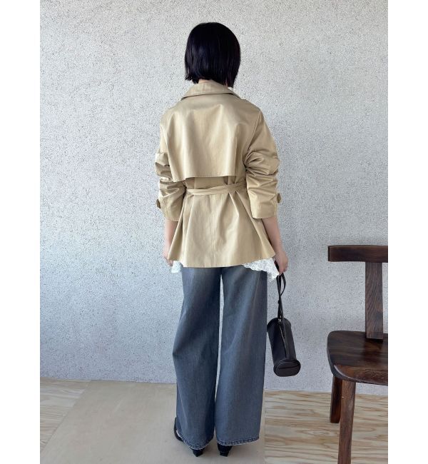 LAGUNAMOON「リップドデニムパンツ」|デニム|