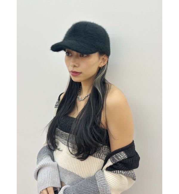 EVRIS「フェイクファーキャップ」|キャップ・キャスケット|