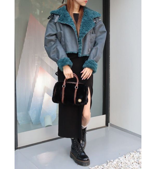 EVRIS「ドロストギャザーロングワンピース」|ワンピース|