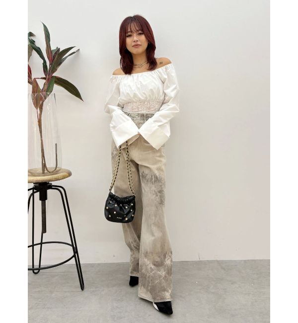 EVRIS「スタッズチェーンミニショルダーBAG」|ショルダー・メッセンジャー|