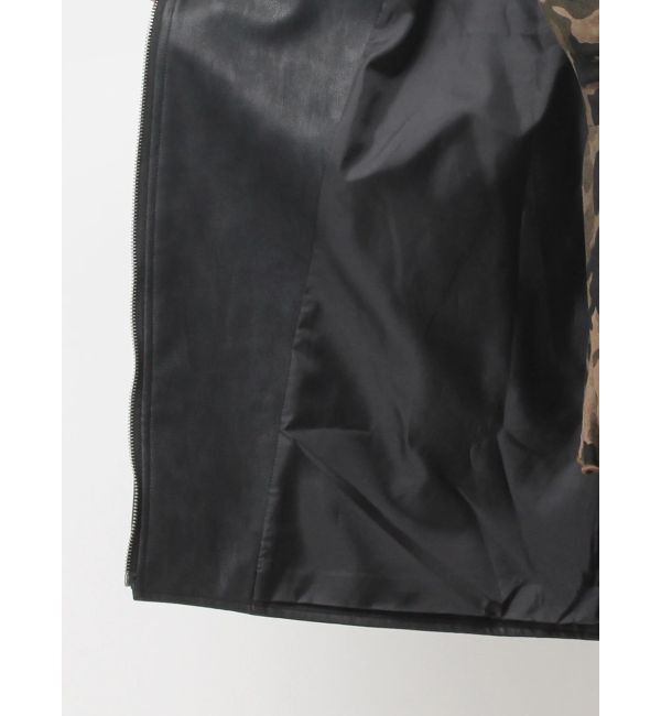 EVRIS「オーバーサイズライダースジャケット」|ライダースジャケット|