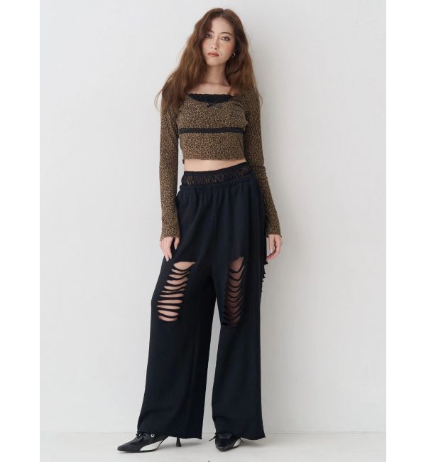 EVRIS「レイヤードフリルトップス」|Tシャツ・カットソー|