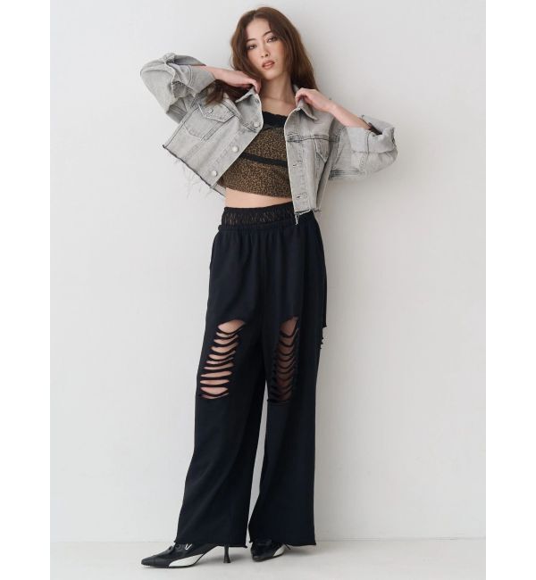 EVRIS「レイヤードフリルトップス」|Tシャツ・カットソー|