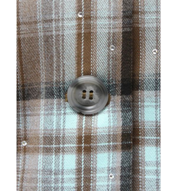 jouetie「ステンカラーラインストーンショートジャケット【セットアップ対応】」|テーラードジャケット|