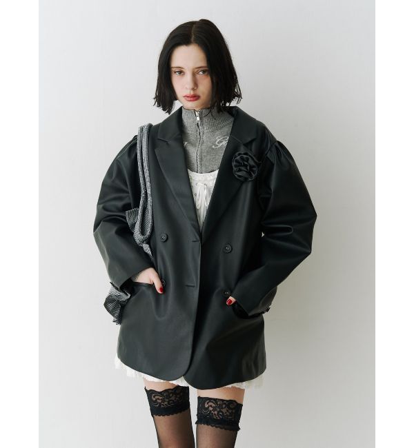 jouetie「パワショルルーズテーラードジャケット【セットアップ対応】」|その他|