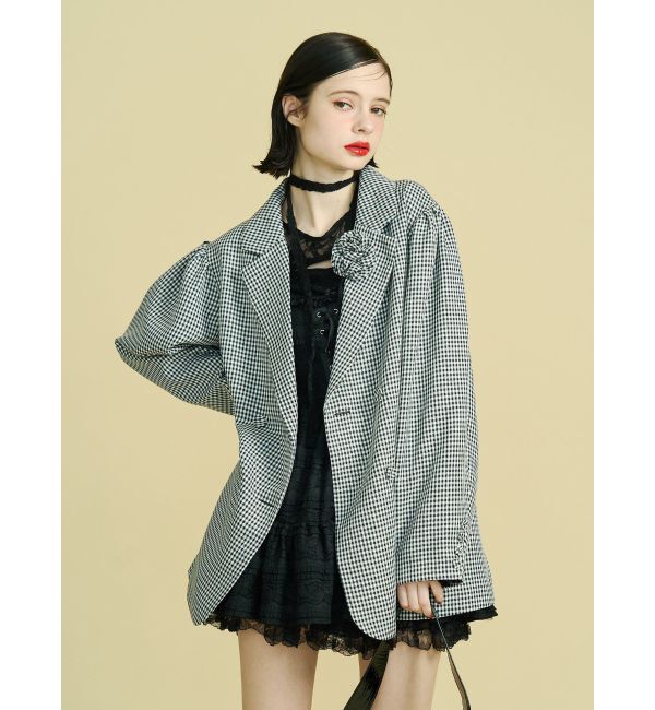 jouetie「パワショルルーズテーラードジャケット【セットアップ対応】」|その他|ミックス