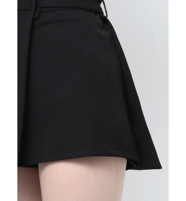 GYDA「Symmetry GYDAラップスカートライクショートパンツ」|スカート|