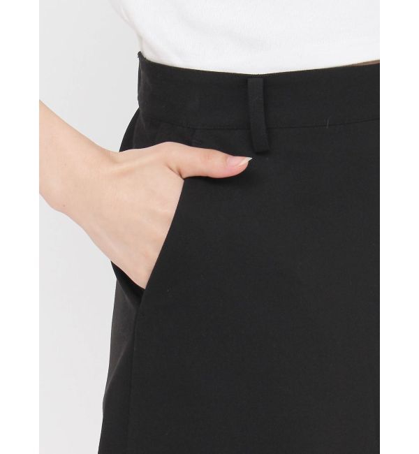 GYDA「LINING ラインストーンスカートライクショートパンツ【SETUP着用可】」|スカート|