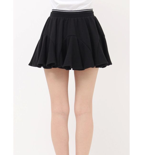 GYDA「ウエストラインバンテージスウェットスカートライクショートパンツ」|スカート|