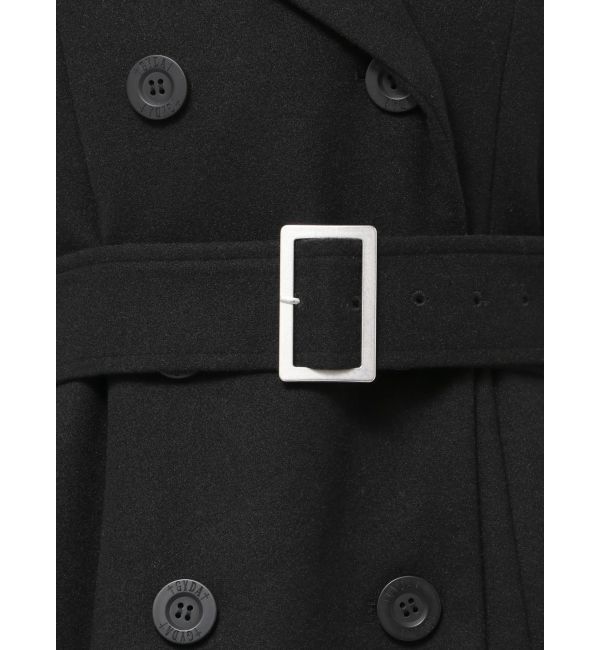 GYDA「ベルト付きタイトファーコート」|ダウン|