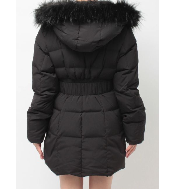 GYDA「GDベルト付きロングダウンコート」|ダウン|