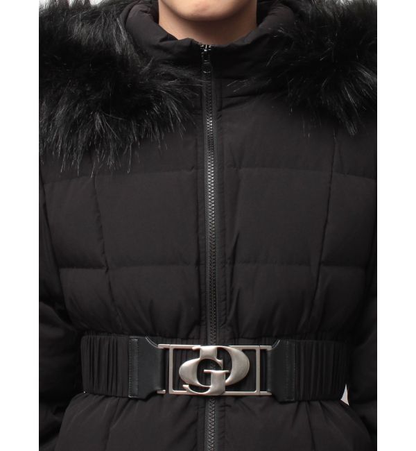 GYDA「GDベルト付きロングダウンコート」|ダウン|