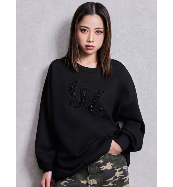 GYDA「GY bijouプルオーバー」|スウェット・ジャージ|