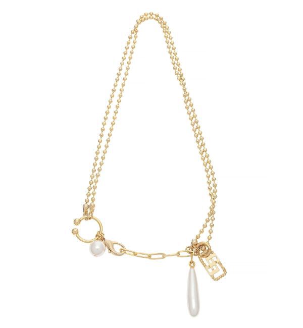 GYDA「JEYSUS Imitation pearl GGネックレス」|ネックレス|