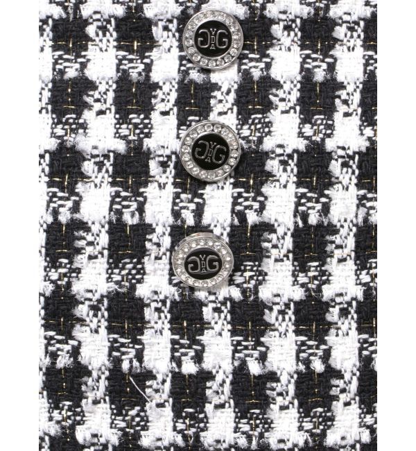 GYDA「Symmetry GYDAラメツイードワンピース」|ワンピース|