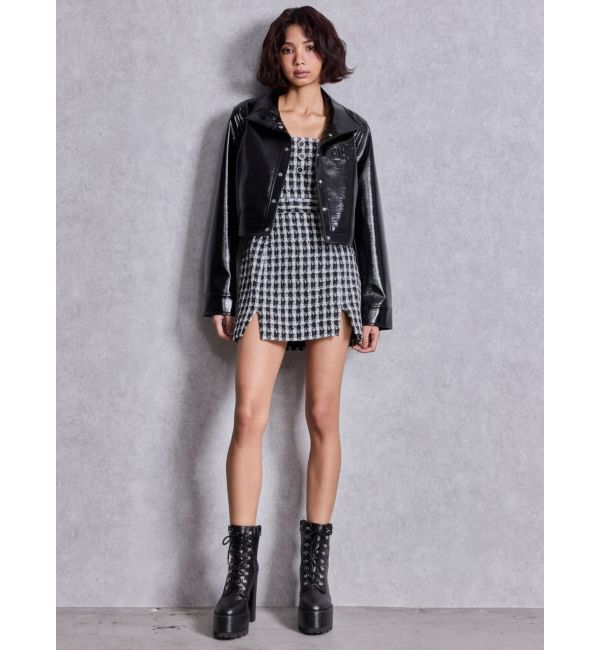 GYDA「Symmetry GYDAラメツイードワンピース」|ワンピース|