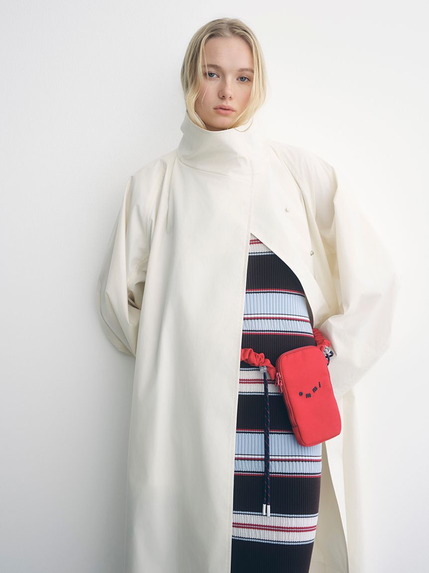 emmi atelier「【ONLINE限定カラーあり】マルチボーダーニットワンピース」|ワンピース|