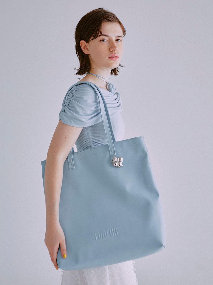 FURFUR「【新色追加】エンボスロゴトートバッグL」|トートバッグ|