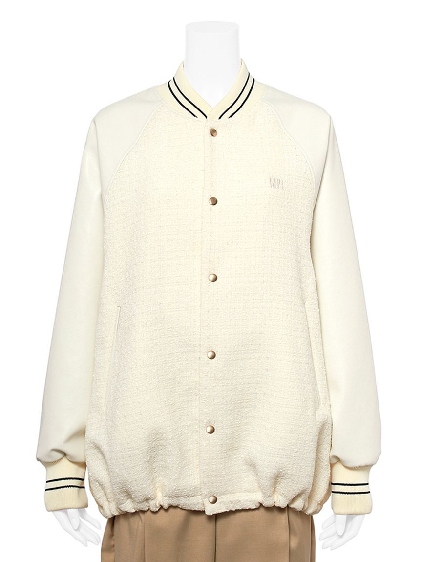 FURFUR「2WAYツイードスタジャン」|ブルゾン・スタジャン|