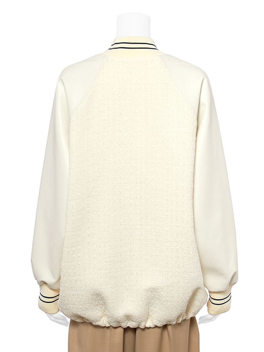 FURFUR「2WAYツイードスタジャン」|ブルゾン・スタジャン|