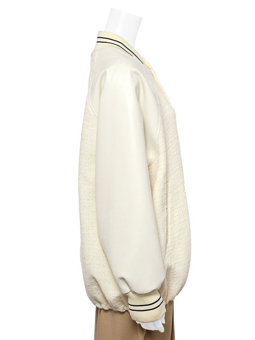 FURFUR「2WAYツイードスタジャン」|ブルゾン・スタジャン|