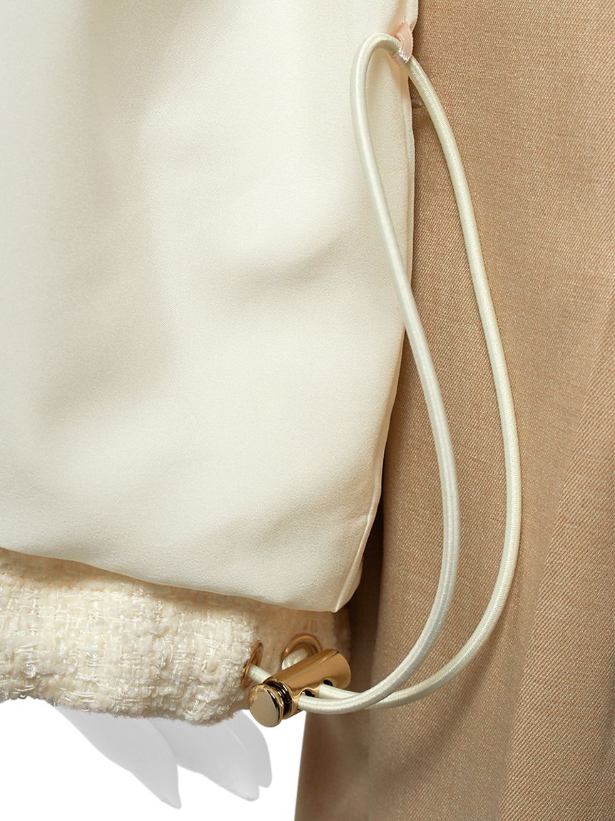 FURFUR「2WAYツイードスタジャン」|ブルゾン・スタジャン|