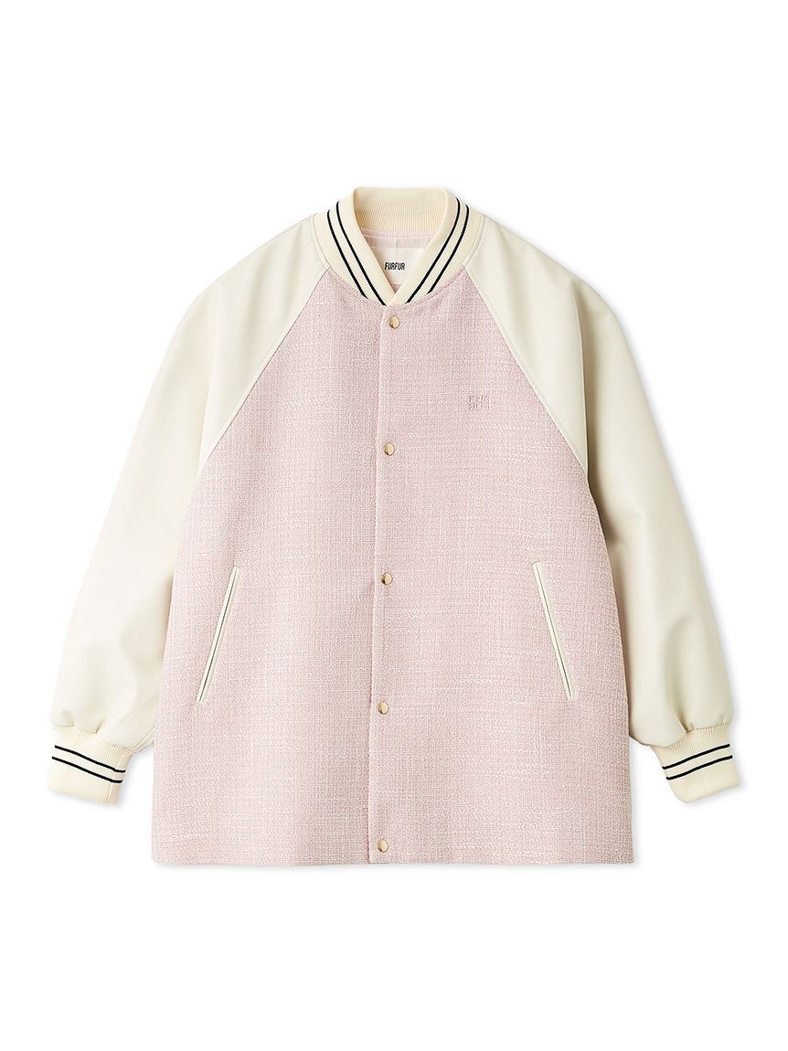 FURFUR「2WAYツイードスタジャン」|ブルゾン・スタジャン|