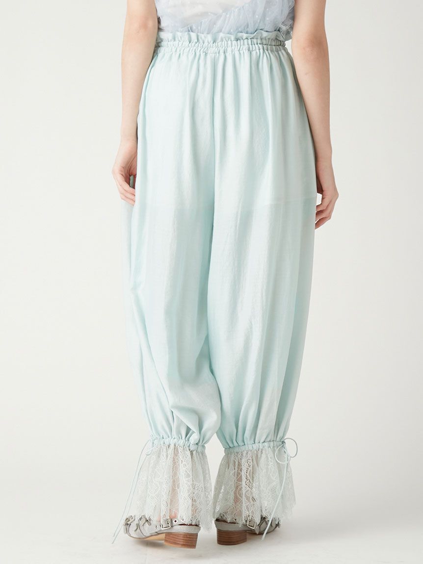 FURFUR「レーストリムドロストパンツ」|チノ|