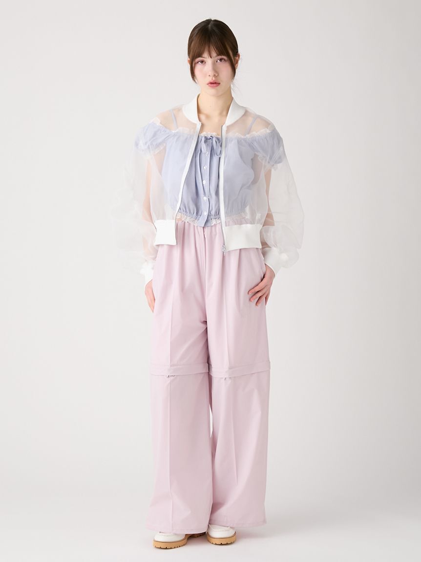 FURFUR「【WEB限定カラー】パフスリーブギャザーブラウス」|シャツ・ブラウス|