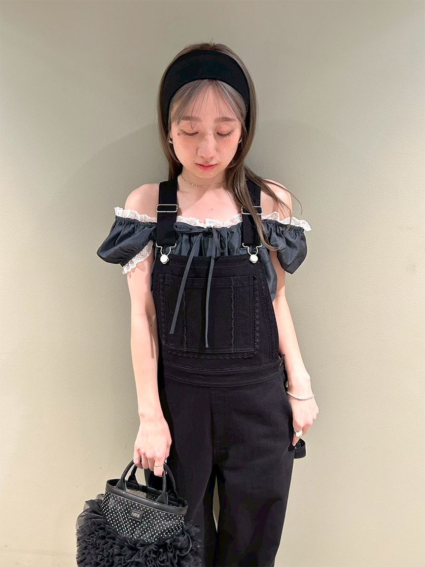 FURFUR「【WEB限定カラー】パフスリーブギャザーブラウス」|シャツ・ブラウス|