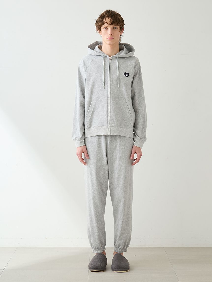 GELATO PIQUE HOMME「【HOMME】裏毛ハートロゴ刺繍パーカ」|パーカー|