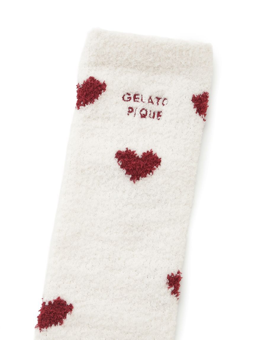 gelato pique Sleep「【ONLINE限定】【Sleep】ハート柄着圧ソックス」|その他|