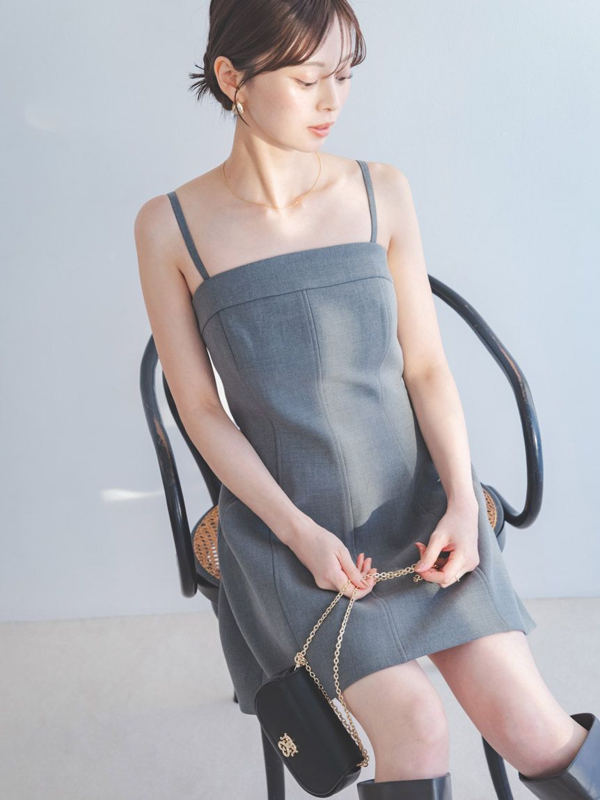 SNIDEL「ベアミニワンピース」|ワンピース|