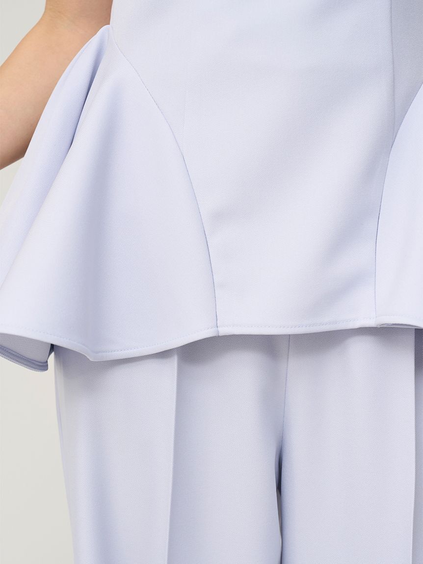 SNIDEL「ペプラムパンツセットアップ」|ワンピース|