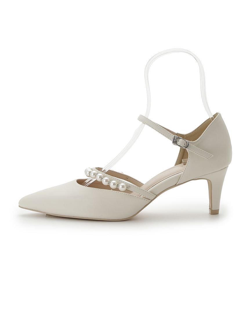 FRAY I.D「パールストラップパンプス」|パンプス|